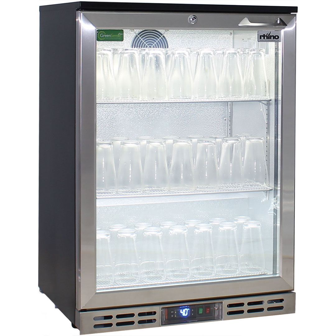 Glass Froster Fridge for Beer Mug in Cool Bar