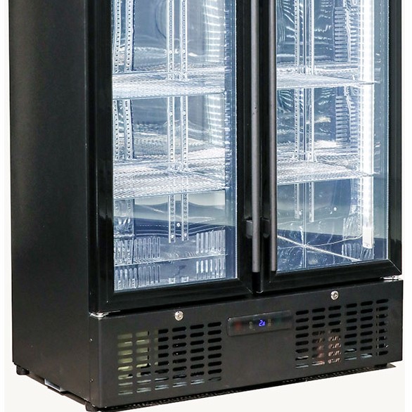 Rhino Glass Door Commercial Bar Fridge With Low E Triple
