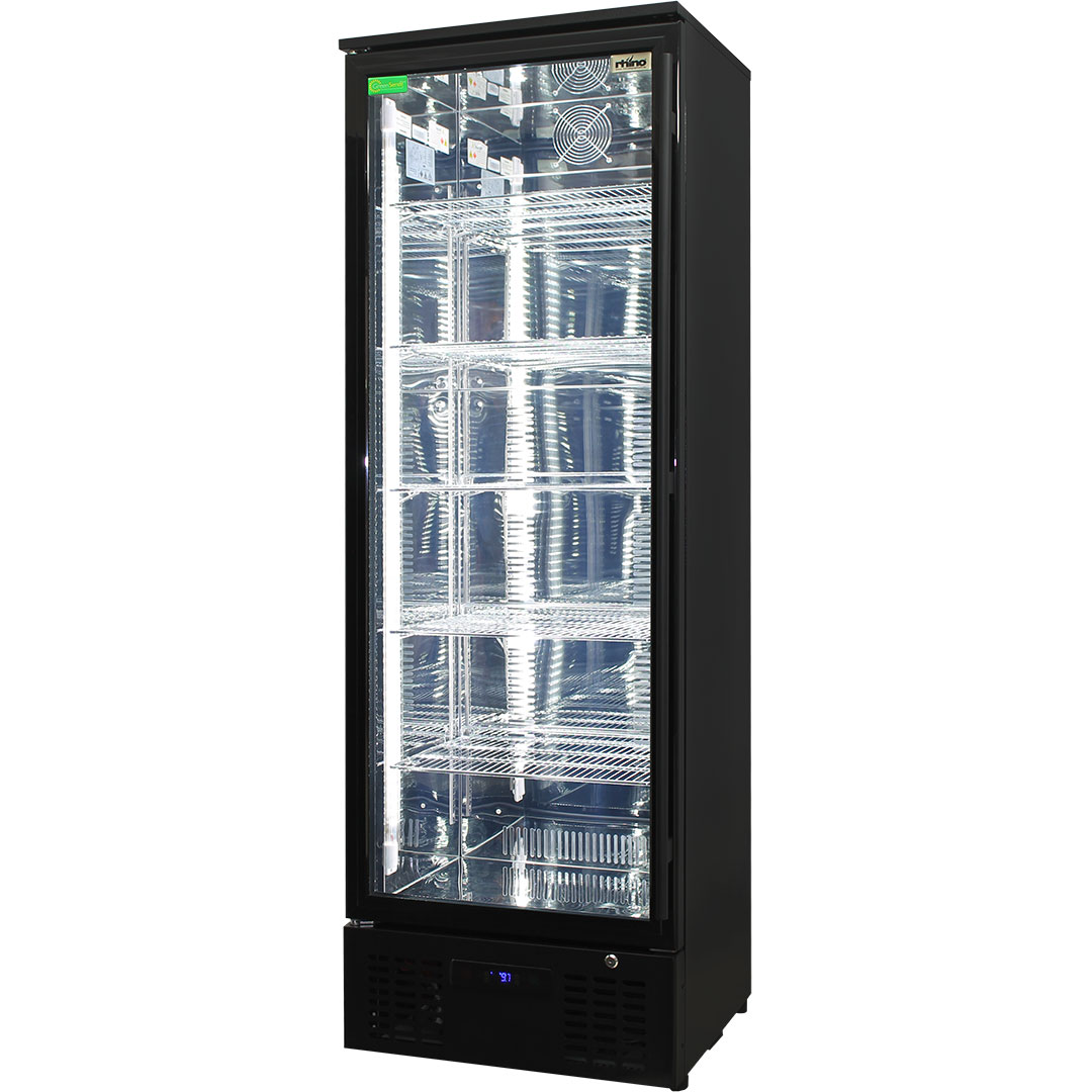 Rhino Glass Door Commercial Upright Left Hinged Bar Fridge With Triple