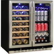  Schmick-Dual-Zone-Beer-And-Wine-Refrigerator-Quiet-Under-Bench  3  