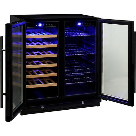  Under-Bench-Quiet-Beer-And-Wine-Combination-Bar-Fridge-Model-JC165  8  2ckz-2s 