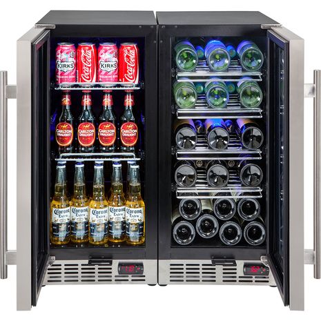  Quiet-Beer-Wine-Bar-Fridge-YC100-Combo  3  