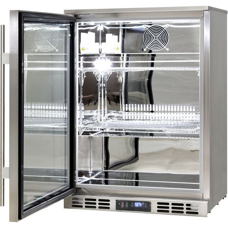  Rhino-Glass-Door-Bar-Fridge-Stainless-Steel-Alfresco-SG1L-SS  2  