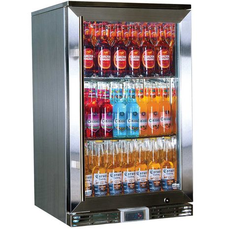  Rhino GSP Alfresco Glass Door Bar Fridge Model GSP0H-SS-(1) 