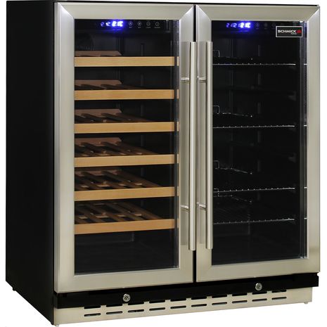  Schmick-Dual-Zone-Beer-And-Wine-Refrigerator-Quiet-Under-Bench  1  