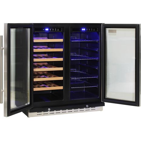  Schmick-Dual-Zone-Beer-And-Wine-Refrigerator-Quiet-Under-Bench  4  