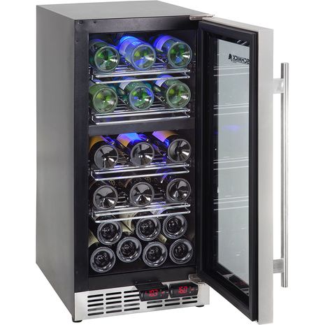  Dual-Zone-Wine-Fridge-YC100D-Open 