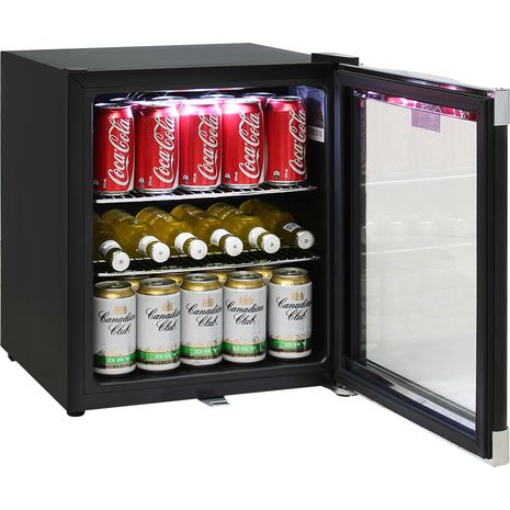  Schmick-Black-Mini-Glass-Door-Bar-Fridge-With-Lock  4  