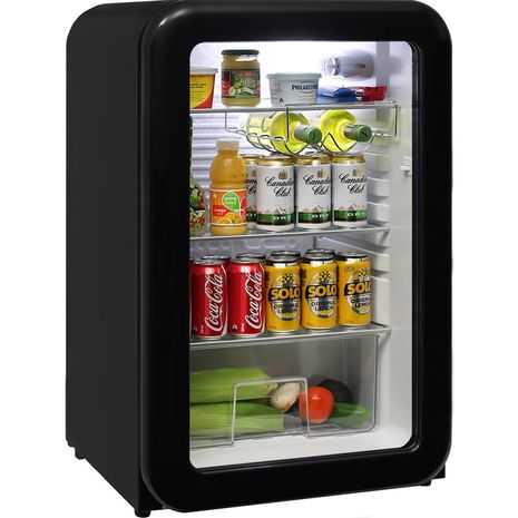  Schmick-Black-Retro-Glass-Door-Bar-Fridge  2  