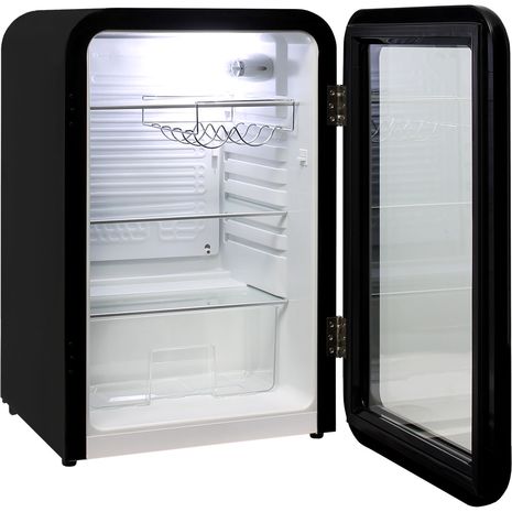  Schmick-Black-Retro-Glass-Door-Bar-Fridge  3  