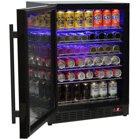  Schmick-Under-Bench-Bar-Fridge-Black-Cold-Beer-Quiet-Model-SK151BG  2  