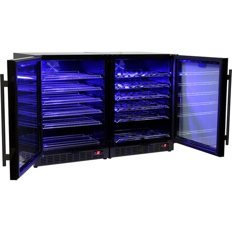  Schmick-Under-Bench-Beer-Wine-Combo-Bar-Fridge-Black-Quiet-Model-SK151BG-Combo  4  