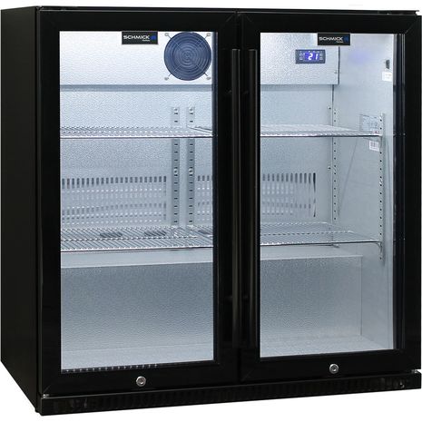  Schmick-Outdoor-Fridge-Black-2Door-SK190-B  7  