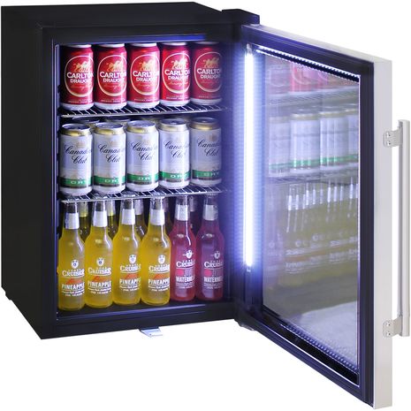  Schmick-Shallow-Depth-Mini-Glass -Door-Bar-Fridge-SC35-SS  4  