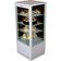  All Glass Cake Sandwich Display Fridge 95Litre in White or Black Model BSF170W-(4) 