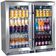  Rhino GSP Alfresco Glass Door Bar Fridge Model GSP2H-SS-(1) 